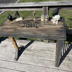 Hand Made Unique Table / Desk / Alter 