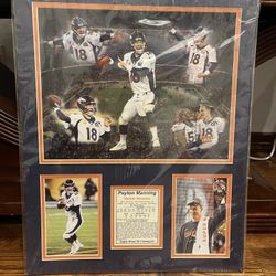 Legends Never Die NFL 2015 Super Bowl 50 Champions Peyton Manning Framed Photo Collage