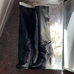 Ralph Lauren  Black Boots