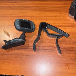 Guitar Tuner And Capo