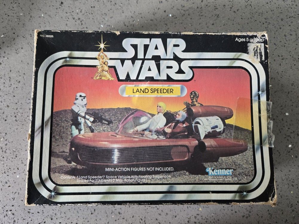 Star Wars Luke's LAND SPEEDER Kenner 1977 Landspeeder