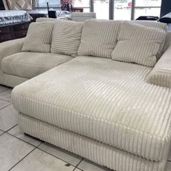 2 Piece Sofa Chaise.   Financing Options Available 