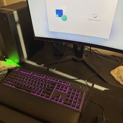 HP Gaming Desktop i5-9400 • 12GB RAM - Win. 11 w/ Monitor, Keyboard & Speakers