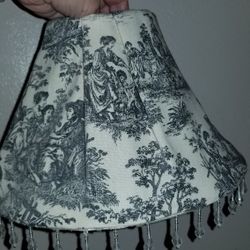 (Vintage Lamp Shade )!