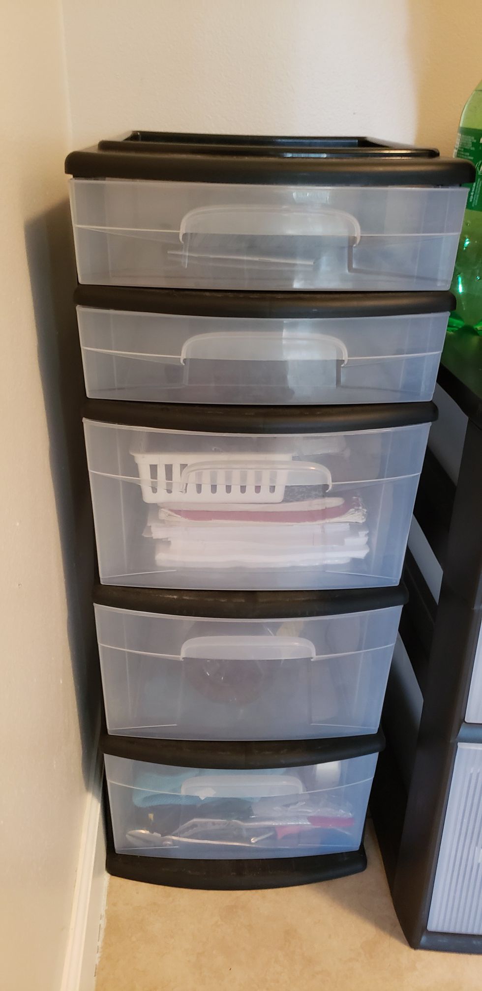 Plastic Storage Drawers Containers
