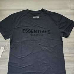 Essentials Fear Of God Black T Shirt