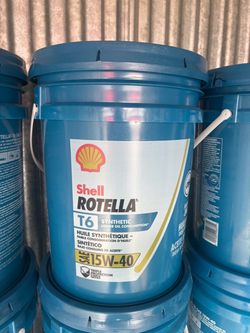Shell rotella T6 motor oil diesel