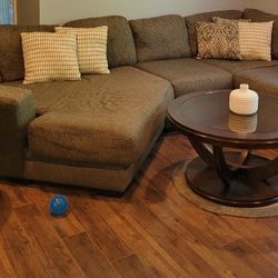 Couch, End Tables, And Dinning Room Table 