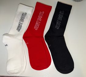 Nike “just do it” socks