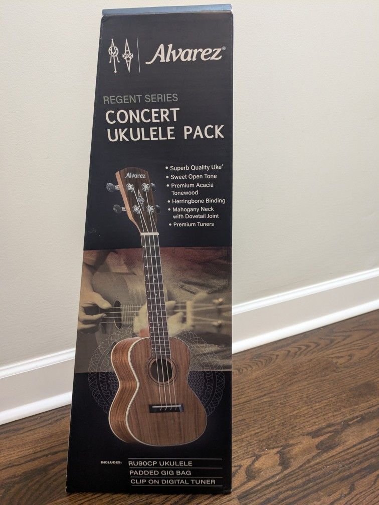 Alvarez Ukulele. Regent Series Concert Pack