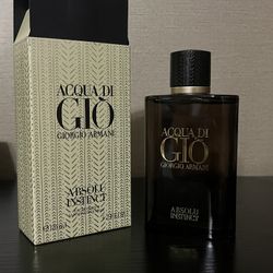 Acqua Di Gio Absolu Instinct By Giorgio Armani EDP Spray 2.5 oz/75 ml New In Box