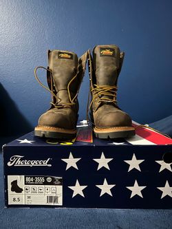 Thorogood 9 inch logger boots