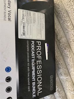 Professional Podcast Equipment Bundle
