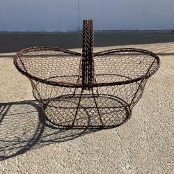 Rustic Chicken Wire Basket