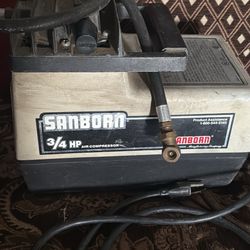 Sanborn M75a 3/4hp Air Compressor