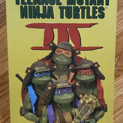 NECA TMNT Samurai 4 Pack New Sealed SDCC 2023