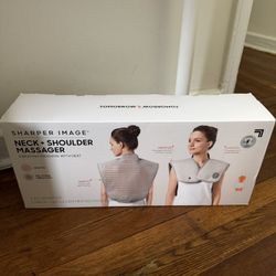 Sharper Image Heated Neck and Shoulder Massager - $50
