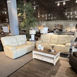Power Reclining Sofa And Loveseat