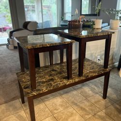 Coffe Table And 2 End Table 