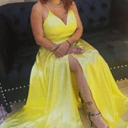Yellow Prom Dress