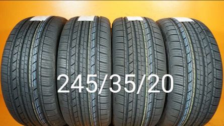245/35/20 For Sale 4 New Tires We Service Motorcycle Tires