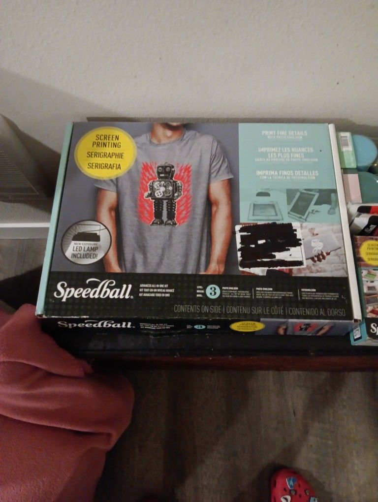 Speedball Advanced All In One Kit Plus Extra Paint And Photo Emulson Kit And Other Items