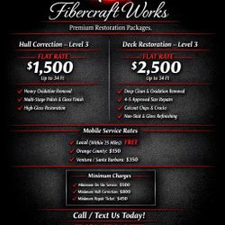 Gel Coat Restoration 