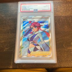Pokémon Skyla Full Art PSA 10
