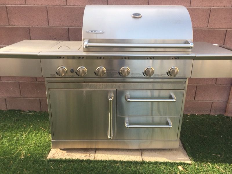 Gas Grill- Glen Canyon Stainless Steel