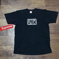 Black Supreme Tee
