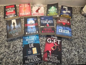 Freida Mcfadden set of 11 books