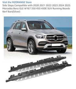 Side Steps Compatible with 2020 2021 2022 2023 2024 2025 Mercedes Benz GLE W167 350 450 450E SUV Running Boards