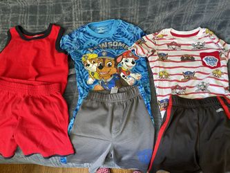 Shirts and Shorts For 4 Year Old Boy -$2 For All