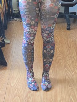 Honeycomb quilt Tights