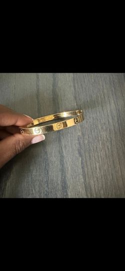 Love Bracelet Gold For Men 19cm
