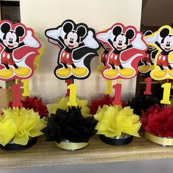 Mickey Centerpieces 