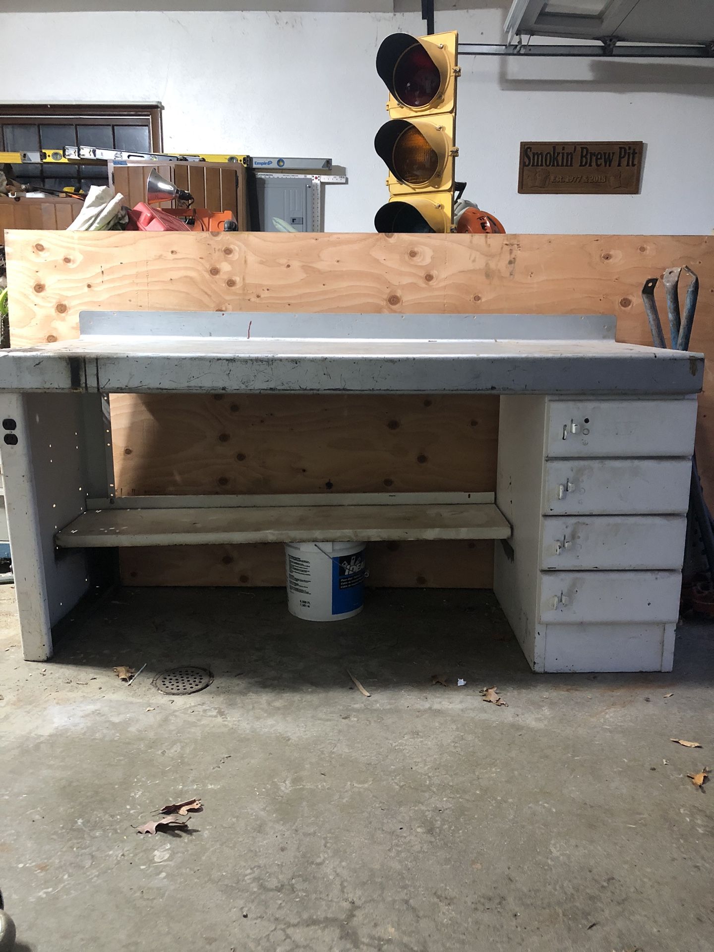 Vintage Equipto Work Bench