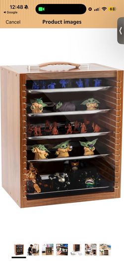 Miniature Carrying Case for Collectibles