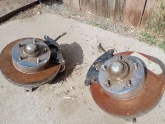 Disk breaks. Rotor and calipers