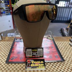 BOMBER BUZZ-BOMB Orange Photochromic Lens Safety Glasses