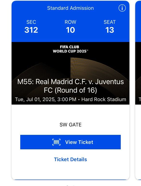 Club World Cup Tickets 