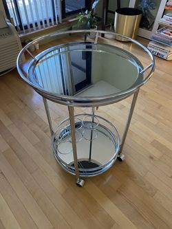 BAR CART - 22.25” W X 29” H