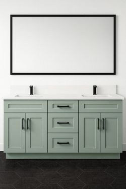 72 Inch Large Bathroom Vanity | Multi Colors Available