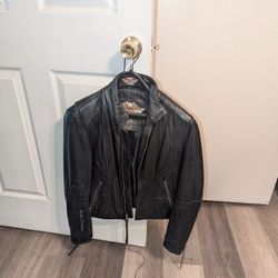 WOMENS GENUINE HARLEY DAVIDSON RIDING JACKET 