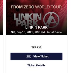 Linkin Park Tickets This Weekend