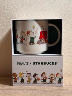 Starbucks X Snoopy Peanuts Gang Ceramic Mug