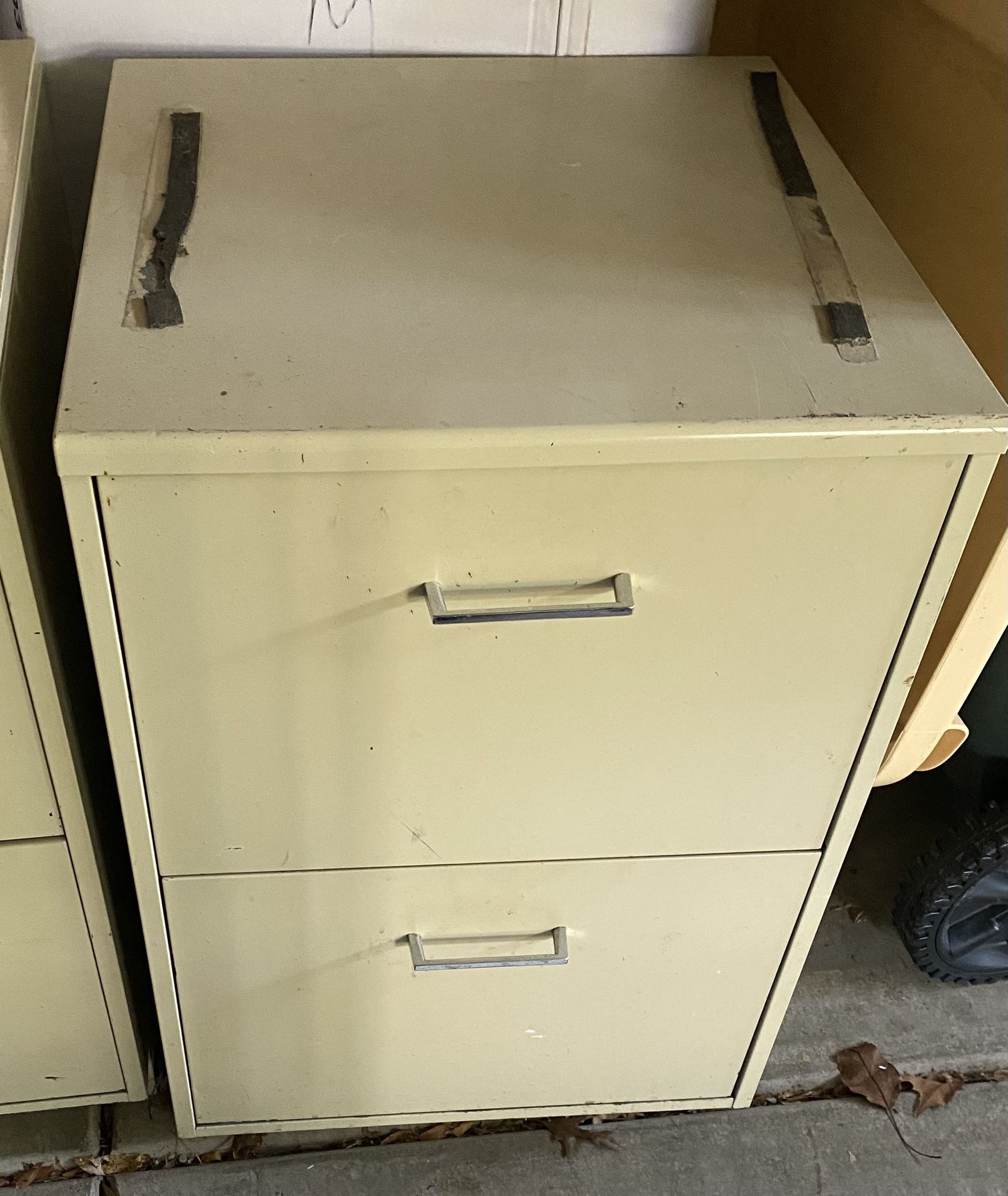3 Metal File Cabinets