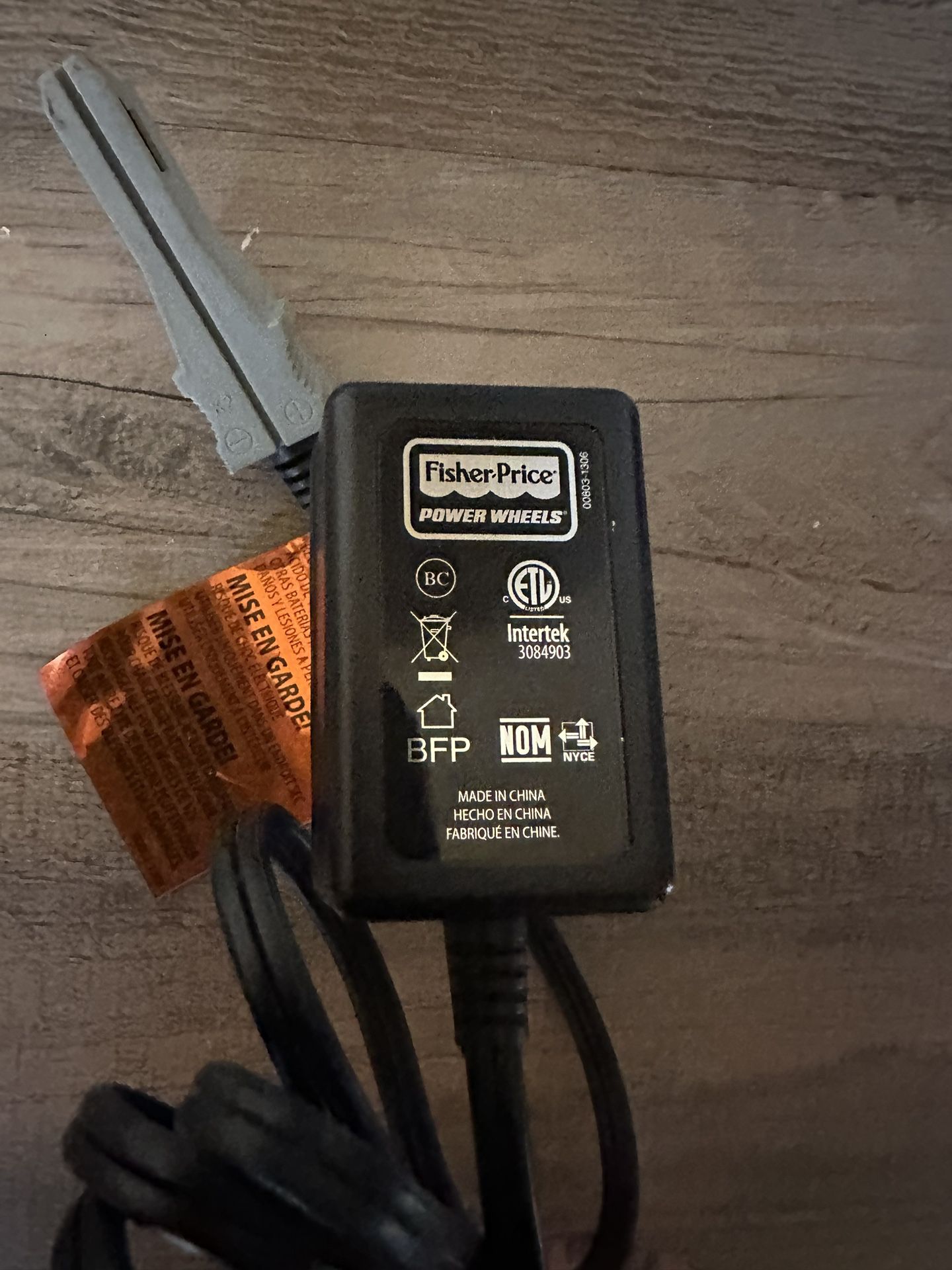 Power Wheels OEM Battery Charger 