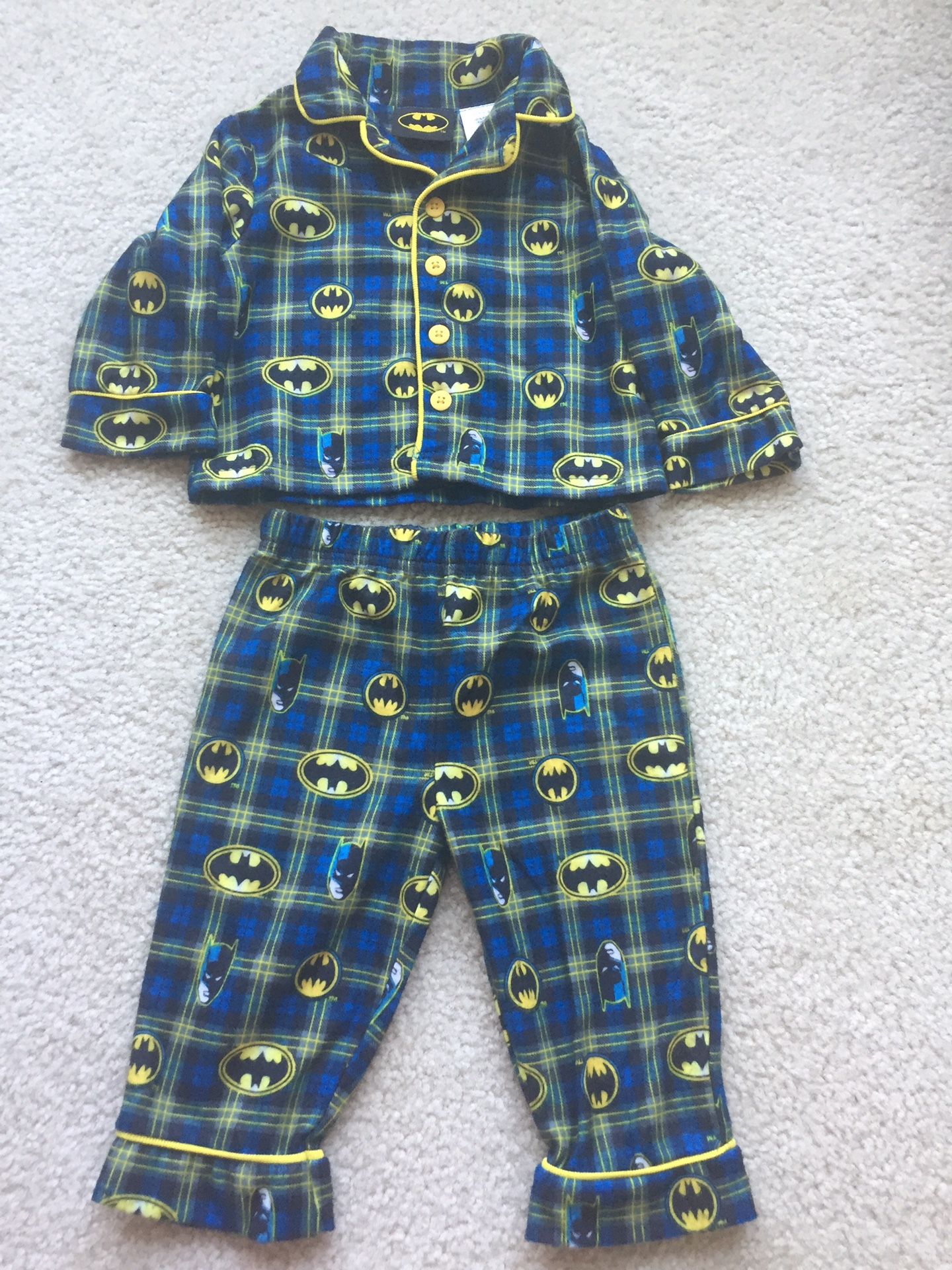 Boys Batman PJ size 12 M (infant)