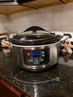 Set & Forget® 6 Qt. Programmable Slow Cooker With Spoon/Lid